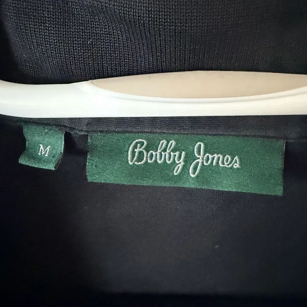 Cypress Point Club Bobby Jones Golf Polo Mens M Preppy Pima Cotton Made in Peru